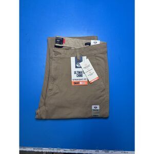 Dockers Ultimate Chino Straight Fit Smart 360 Flex Khaki 34x29 New
